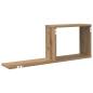 Preview: Schweberegale 2 Stk. Artisan-Eiche 80 x 15 x 30 cm