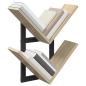 Preview: Wandregal Sonoma-Eiche 43 x 15 x 47 cm Holzwerkstoff