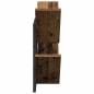 Preview: Wandregal 2 stk. Altholz 43 x 15 x 47 cm Holzwerkstoff