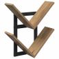 Preview: Wandregal Artisan-Eiche 43 x 15 x 47 cm Holzwerkstoff