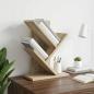 Preview: ARDEBO.de - Baumb?cherregal 3-st?ckig 30 x 18 x 40 cm Holzwerkstoff