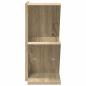 Preview: Baumb?cherregal 3-st?ckig 30 x 18 x 40 cm Holzwerkstoff