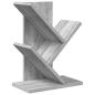 Preview: Baumb?cherregal 3-st?ckig 30 x 18 x 40 cm Holzwerkstoff