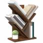 Preview: Baumb?cherregal 3-st?ckig 30 x 18 x 40 cm Holzwerkstoff Altholz