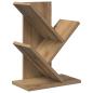 Preview: Baumb?cherregal 3-st?ckig 30 x 18 x 40 cm Holzwerkstoff