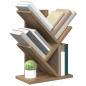 Preview: Baumb?cherregal 3-st?ckig 30 x 18 x 40 cm Holzwerkstoff