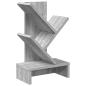 Preview: Baumb?cherregal 3-st?ckig 30 x 18 x 48 cm Holzwerkstoff