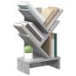 Preview: Baumb?cherregal 3-st?ckig 30 x 18 x 48 cm Holzwerkstoff