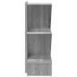 Preview: Baumb?cherregal 3-st?ckig 30 x 18 x 48 cm Holzwerkstoff