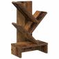 Preview: Baumbücherregal 3-stöckig 30 x 18 x 48 cm Holzwerkstoff Altholz