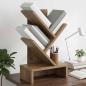 Preview: ARDEBO.de - Baumb?cherregal 3-st?ckig 30 x 18 x 48 cm Holzwerkstoff