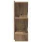 Preview: Baumb?cherregal 3-st?ckig 30 x 18 x 48 cm Holzwerkstoff