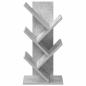 Preview: Baumbücherregal 4-stöckig 30 x 18 x 60 cm Holzwerkstoff