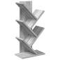 Preview: Baumb?cherregal 4-st?ckig 30 x 18 x 60 cm Holzwerkstoff