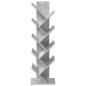 Preview: Baumb?cherregal 6-Stufig 30 x 18 x 100 cm Holzwerkstoff