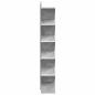 Preview: Baumb?cherregal 6-Stufig 30 x 18 x 100 cm Holzwerkstoff