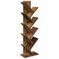 Preview: Baumbücherregal 6-stöckig 30 x 18 x 100 cm Holzwerkstoff
