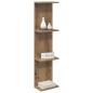 Preview: Wandregal Artisan-Eiche 25 x 15 x 100 cm Holzwerkstoff