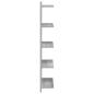 Preview: Wandregal 2 stk. Sonoma-Grau 30 x 15 x 100 cm Holzwerkstoff