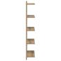 Preview: Wandregal 2 stk. Artisan-Eiche 30 x 15 x 100 cm Holzwerkstoff