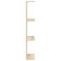 Preview: Wandregal 2 Stk. Sonoma-Eiche 22 x 15 x 100 cm Holzwerkstoff