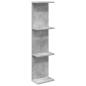 Preview: Wandregal Betongrau 22 x 15 x 100 cm Holzwerkstoff