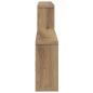Preview: Wandregal Artisan-Eiche 130 x 10 x 50 cm Holzwerkstoff