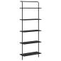 Preview: B?cherregal 5 Ebenen 60 x 24 x 168 cm Holzwerkstoff