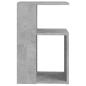 Preview: Beistelltisch Betongrau 36x30x56 cm Holzwerkstoff