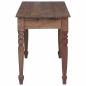 Preview: Schreibtisch mit Schubladen 117x57x75 cm Altholz Massiv
