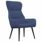 Preview: Relaxsessel Blau Stoff