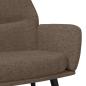 Preview: Relaxsessel Taupe Stoff