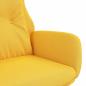 Preview: Relaxsessel Senfgelb Stoff