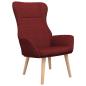 Preview: Relaxsessel Stoff Weinrot