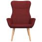 Preview: Relaxsessel Stoff Weinrot