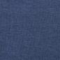Preview: Relaxsessel mit Hocker Blau Stoff