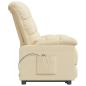 Preview: Relaxsessel Elektrisch Creme Stoff