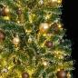 Preview: Künstlicher Weihnachtsbaum 300 LEDs & Kugeln Beschneit 240 cm