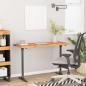 Preview: ARDEBO.de - Schreibtischplatte 140x60x2,5 cm Rechteckig Massivholz Akazie