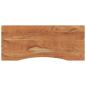 Preview: Schreibtischplatte 140x60x2,5 cm Rechteckig Massivholz Akazie