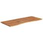 Preview: Schreibtischplatte 140x60x2,5 cm Rechteckig Massivholz Akazie