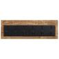 Preview: Wandgarderobe mit 6 Haken Massivholz Mango