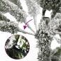 Preview: Künstlicher Weihnachtsbaum Klappbar 300 LEDs & Kugeln 180 cm