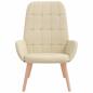 Preview: Relaxsessel Creme Stoff