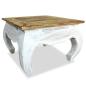 Preview: ARDEBO.de - Beistelltisch Massives Mahagoniholz 50x50x35 cm