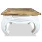 Preview: Beistelltisch Massives Mahagoniholz 50x50x35 cm