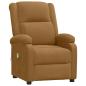Preview: Massagesessel Braun Samt
