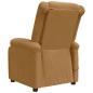 Preview: Massagesessel Braun Samt