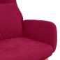 Preview: Relaxsessel Weinrot Samt