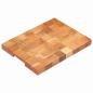 Preview: ARDEBO.de - Hackblock 40×30×3,8 cm Akazie Massivholz